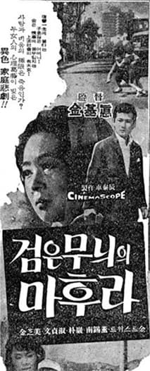검은 무늬의 마후라 포스터