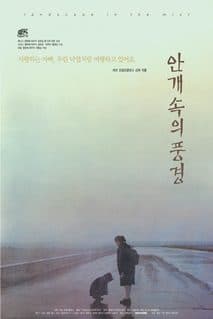 안개속의 풍경 포스터